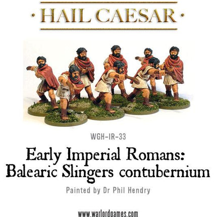 Early Imperial Romans: Balearic Slingers contubernium - Infanterie - Warlord Games - WG-IR-BAL-1
