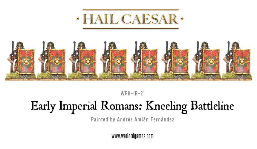 Early Imperial Romans: Kneeling Battleline - Infanterie - Warlord Games - WGH-IR-21