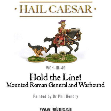 Early Imperial Romans: Mounted Roman General and Warhound