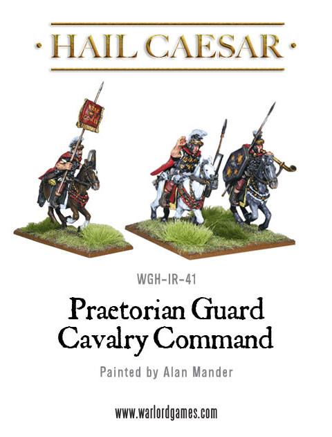 Early Imperial Romans: Praetorian Cavalry Command - Sonder - /Einzelmodelle - Warlord Games - WGH-IR-41