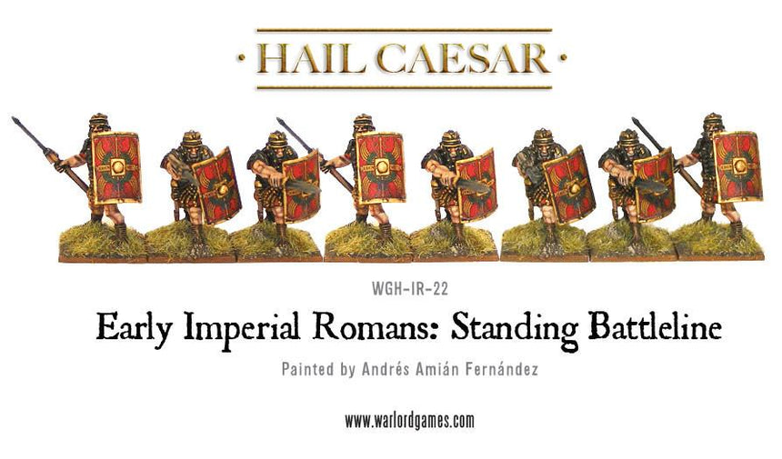 Early Imperial Romans: Standing Battleline - Infanterie - Warlord Games - WGH-IR-22