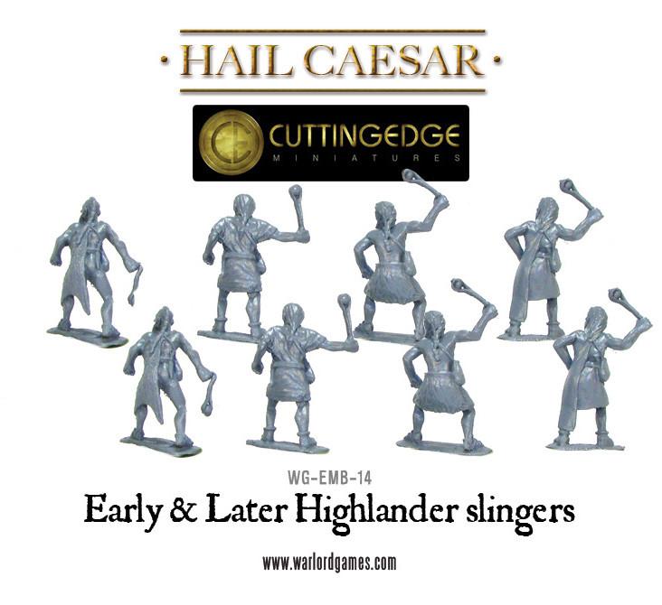 Early & Later Highlander Slingers - Infanterie - Warlord Games - WG-EMB-14