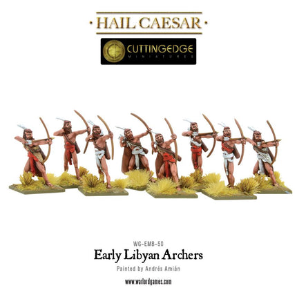 Early Libyan archers - Infanterie - Warlord Games - WG-EMB-50