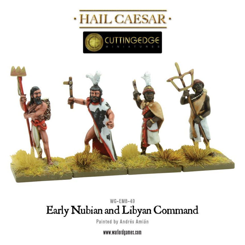 Early Nubian and Libyan command