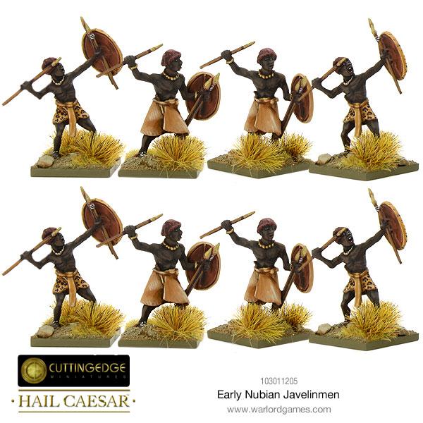 Early Nubian Javelinmen - Infanterie - Warlord Games - 103011205
