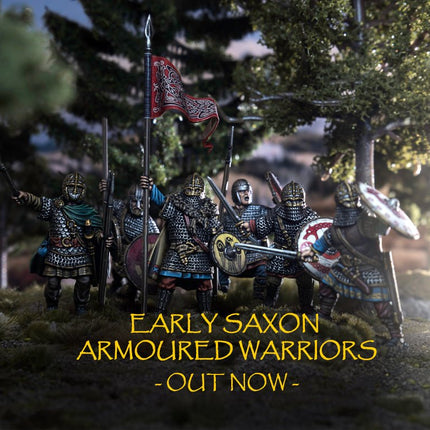 Early Saxon Armoured Warriors (36 Figuren)