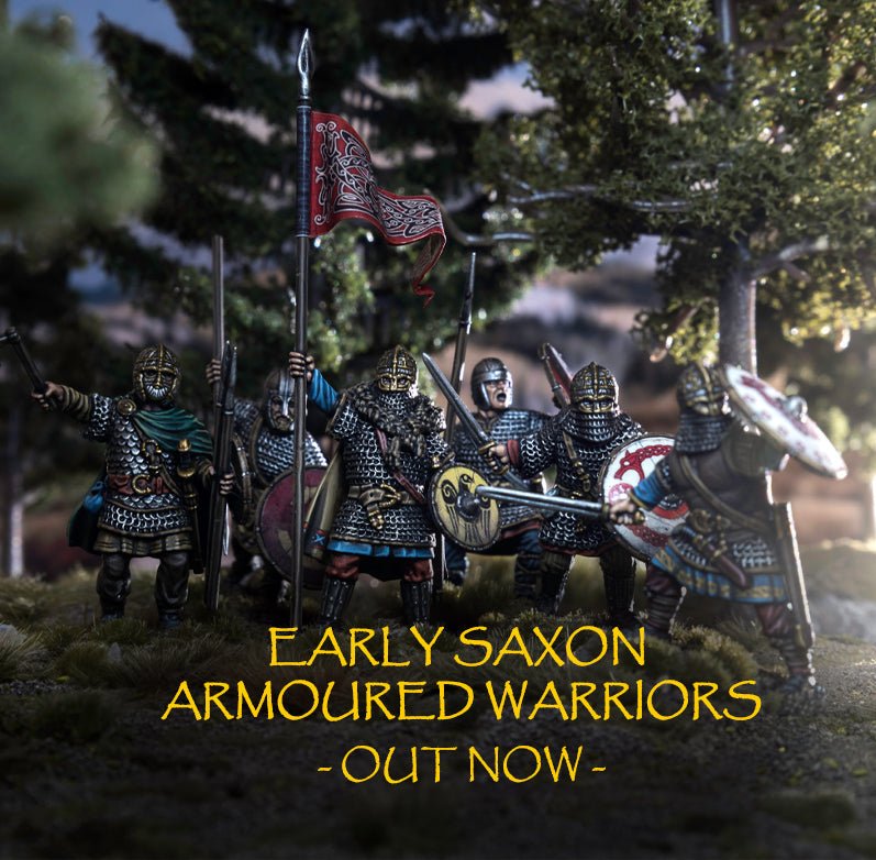 Early Saxon Armoured Warriors (36 Figuren)