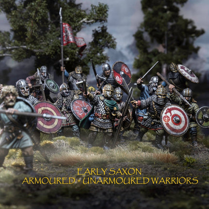 Early Saxon Armoured Warriors (36 Figuren)
