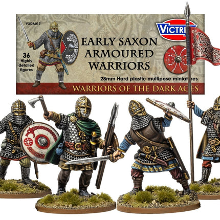 Early Saxon Armoured Warriors (36 Figuren)