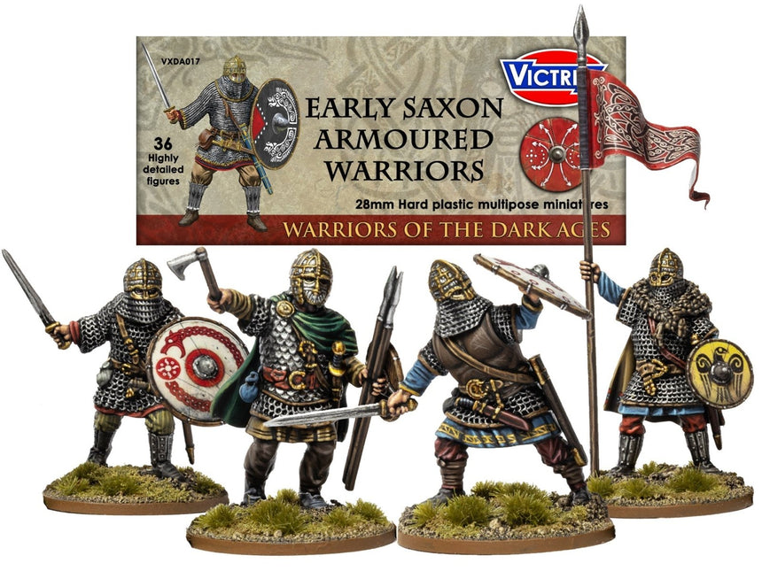 Early Saxon Armoured Warriors (36 Figuren)