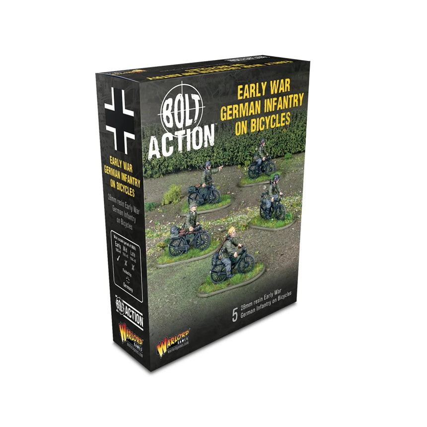 Early War German Infantry on Bicycles - Infanterie - Warlord Games - 402412015