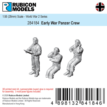 Early War Panzer Crew - Rubicon Models - 284184