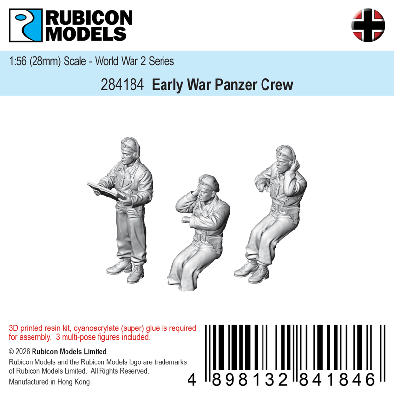 Early War Panzer Crew - Rubicon Models - 284184