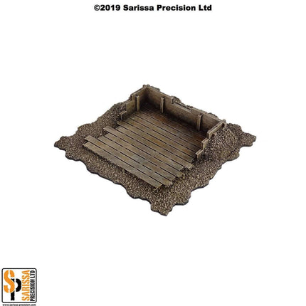 Earthwork Redoubt Set - Gelände - Sarissa - L020