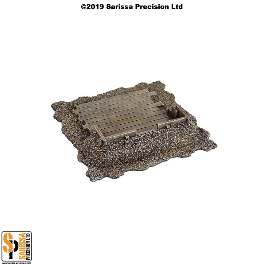 Earthwork Redoubt Set - Gelände - Sarissa - L020