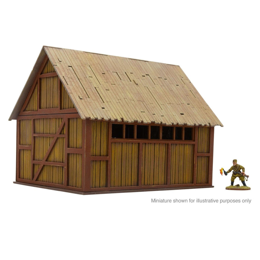 Eastern European Barn (28mm) - Gelände - Skytrex - SLC0004