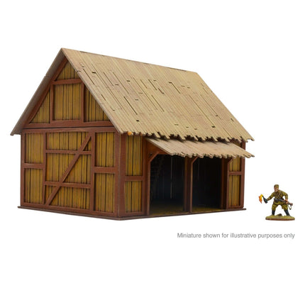 Eastern European Barn (28mm) - Gelände - Skytrex - SLC0004
