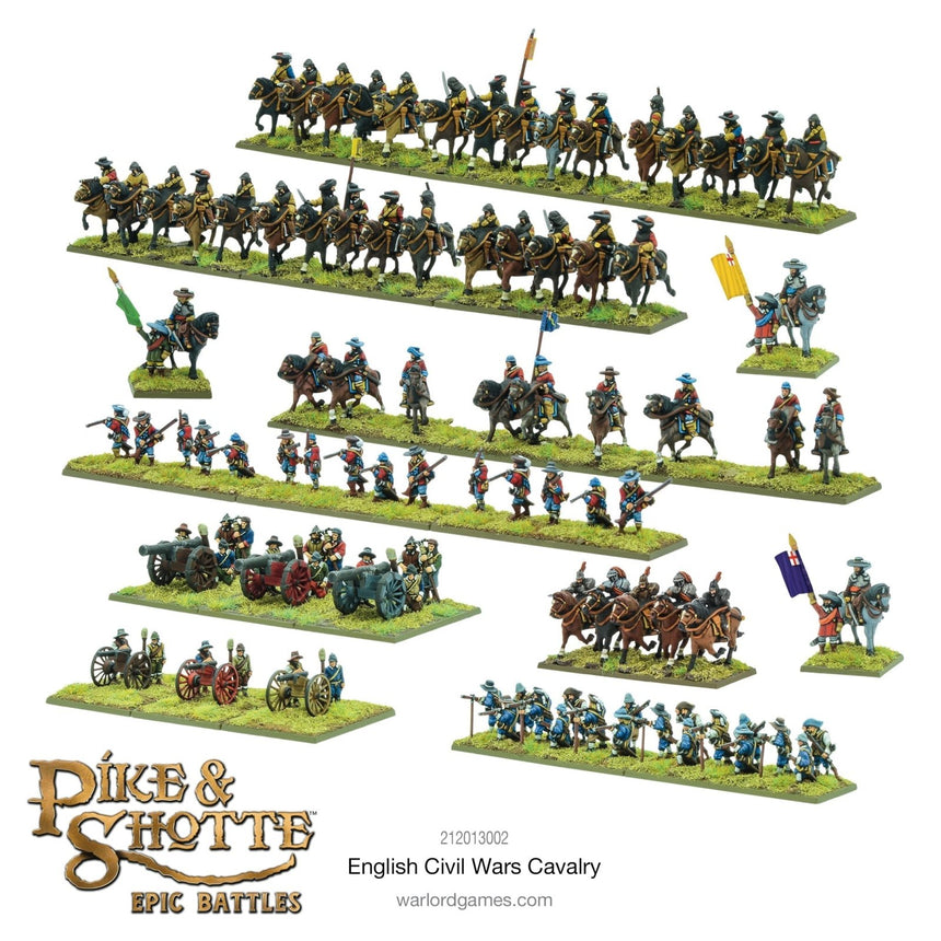 English Civil Wars Cavalry - Kavallerie - Warlord Games - 212013002