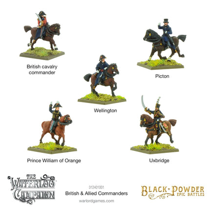 Epic Battles British & Allied Commanders - Sonder - /Einzelmodelle - Warlord Games - 312401001