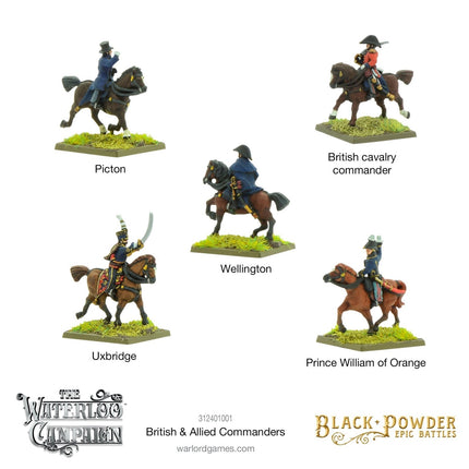 Epic Battles British & Allied Commanders - Sonder - /Einzelmodelle - Warlord Games - 312401001