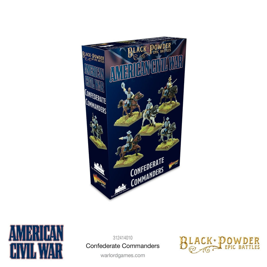 Epic Battles Confederate Commanders - Sonder - /Einzelmodelle - Warlord Games - 312414010