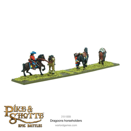 Epic Battles Dragoons Horseholders - Sonder - /Einzelmodelle - Warlord Games - 215110006