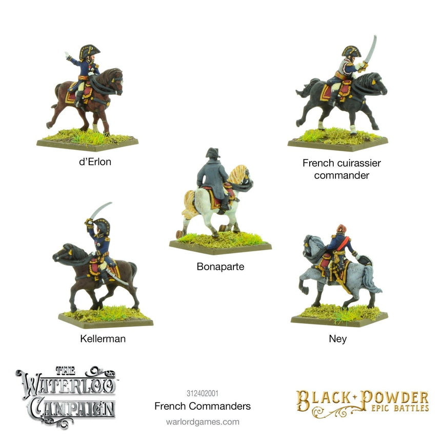 Epic Battles French Commanders - Sonder - /Einzelmodelle - Warlord Games - 312402001