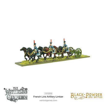 Epic Battles Napoleonic FrenchLine Artillery Limber - Artillerie - Warlord Games - 303012022