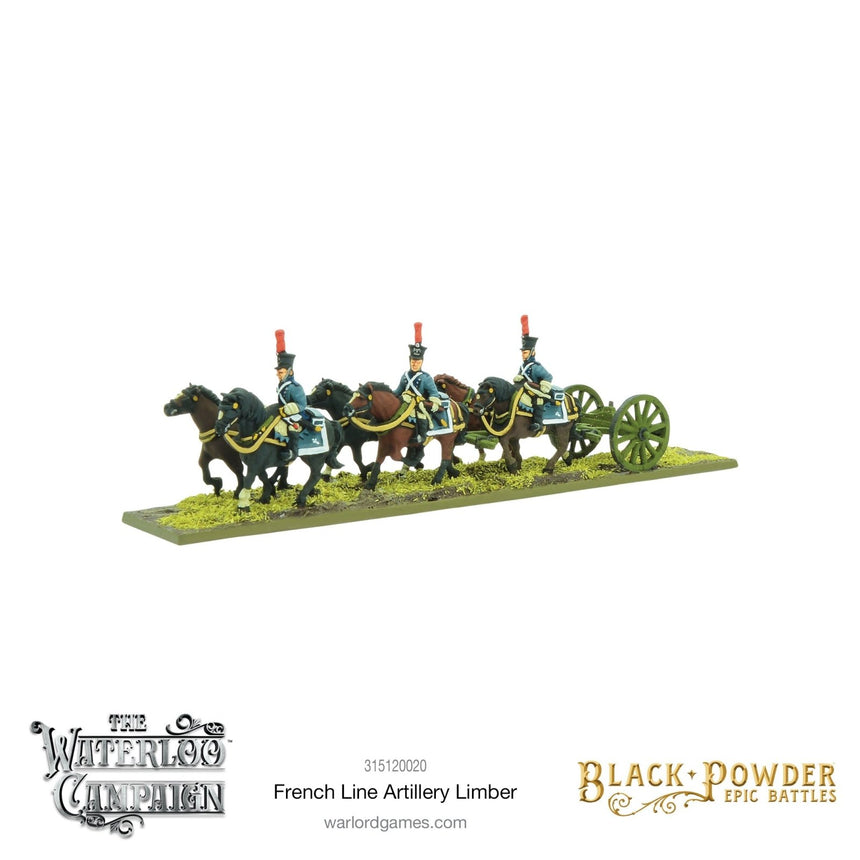 Epic Battles Napoleonic FrenchLine Artillery Limber - Artillerie - Warlord Games - 303012022