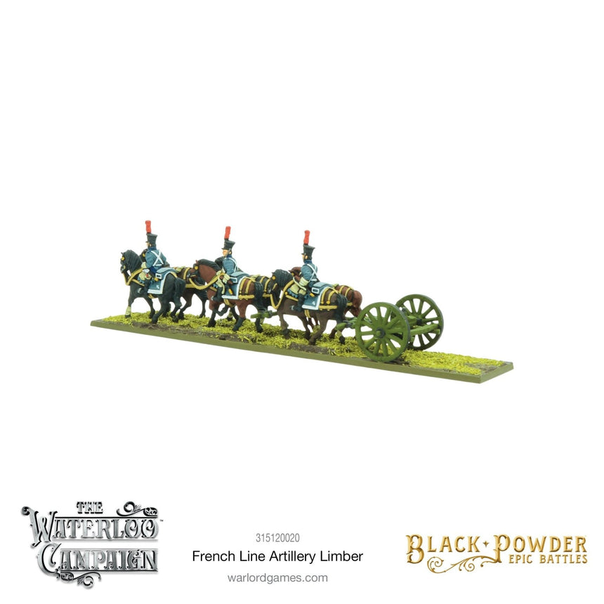 Epic Battles Napoleonic FrenchLine Artillery Limber - Artillerie - Warlord Games - 303012022