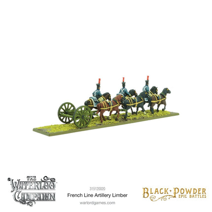 Epic Battles Napoleonic FrenchLine Artillery Limber - Artillerie - Warlord Games - 303012022