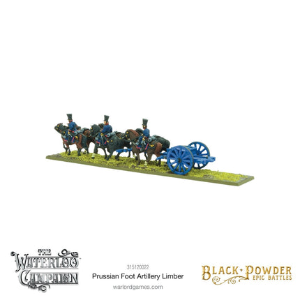 Epic Battles Napoleonic Prussian Foot Artillery Limber - Artillerie - Warlord Games - 315120022