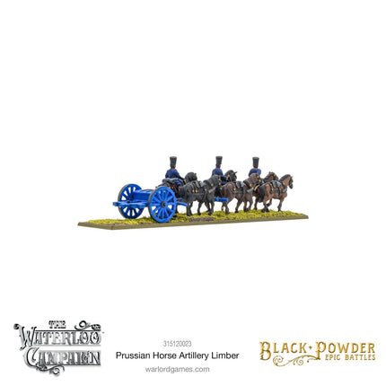 Epic Battles Napoleonic Prussian Horse Artillery Limber - Artillerie - Warlord Games - 315120023