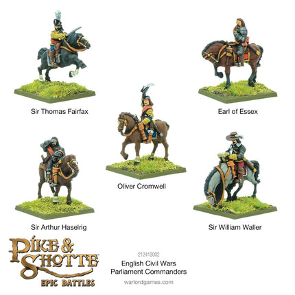Epic Battles Parliament Commanders - Sonder - /Einzelmodelle - Warlord Games - 212413002