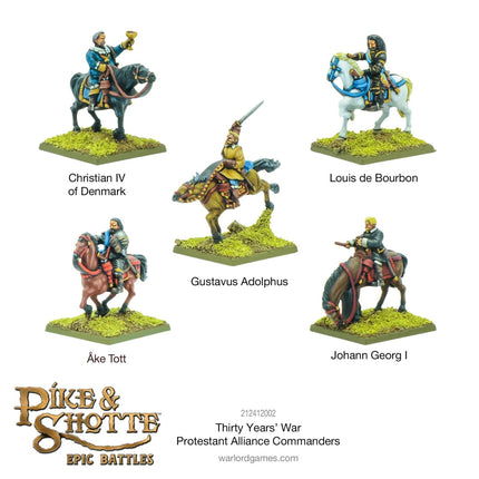 Epic Battles Protestant Alliance Commanders - Sonder - /Einzelmodelle - Warlord Games - 212412002