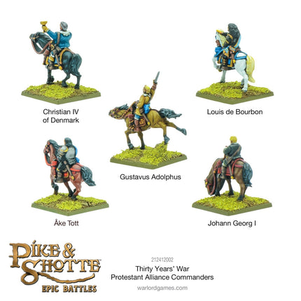 Epic Battles Protestant Alliance Commanders - Sonder - /Einzelmodelle - Warlord Games - 212412002