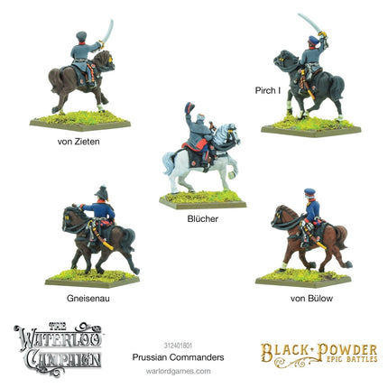 Epic Battles Prussian Commanders - Sonder - /Einzelmodelle - Warlord Games - 312401801