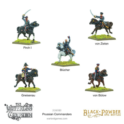 Epic Battles Prussian Commanders - Sonder - /Einzelmodelle - Warlord Games - 312401801