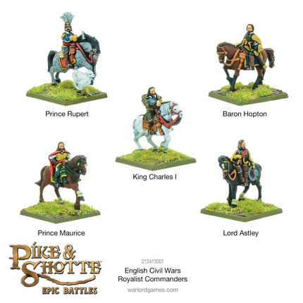 Epic Battles Royalist Commanders - Sonder - /Einzelmodelle - Warlord Games - 212413001