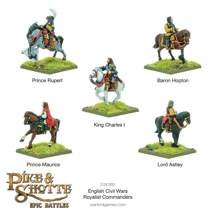 Epic Battles Royalist Commanders - Sonder - /Einzelmodelle - Warlord Games - 212413001