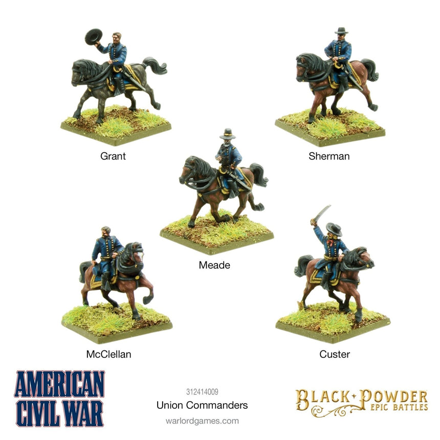 Epic Battles Union Commanders - Sonder - /Einzelmodelle - Warlord Games - 312414009