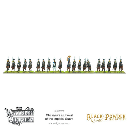 Epic Battles: Waterloo - French Chasseurs à Cheval of the Imperial Guard - Kavallerie - Warlord Games - 315120001