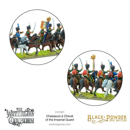 Epic Battles: Waterloo - French Chasseurs à Cheval of the Imperial Guard - Kavallerie - Warlord Games - 315120001