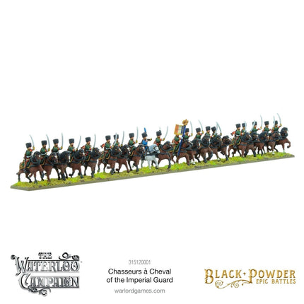 Epic Battles: Waterloo - French Chasseurs à Cheval of the Imperial Guard - Kavallerie - Warlord Games - 315120001