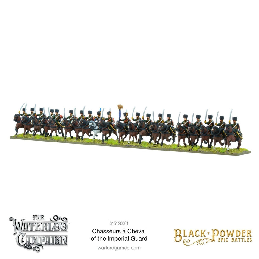 Epic Battles: Waterloo - French Chasseurs à Cheval of the Imperial Guard - Kavallerie - Warlord Games - 315120001