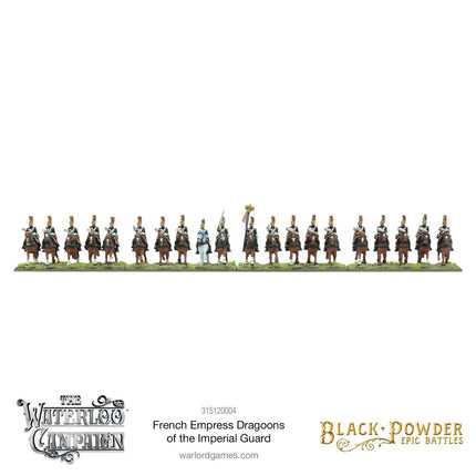 Epic Battles: Waterloo - French Empress Dragoons of the Imperial Guard - Kavallerie - Warlord Games - 315120004