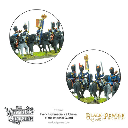 Epic Battles: Waterloo - French Grenadiers à cheval of the Imperial Guard - Kavallerie - Warlord Games - 315120002
