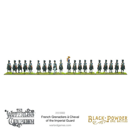 Epic Battles: Waterloo - French Grenadiers à cheval of the Imperial Guard - Kavallerie - Warlord Games - 315120002