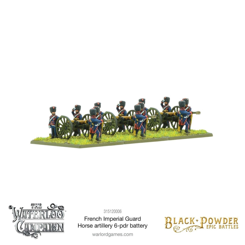 Epic Battles: Waterloo - French Imperial Guard Horse Artillery 6 - pdr Battery - Artillerie - Warlord Games - 315120006