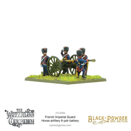 Epic Battles: Waterloo - French Imperial Guard Horse Artillery 6 - pdr Battery - Artillerie - Warlord Games - 315120006